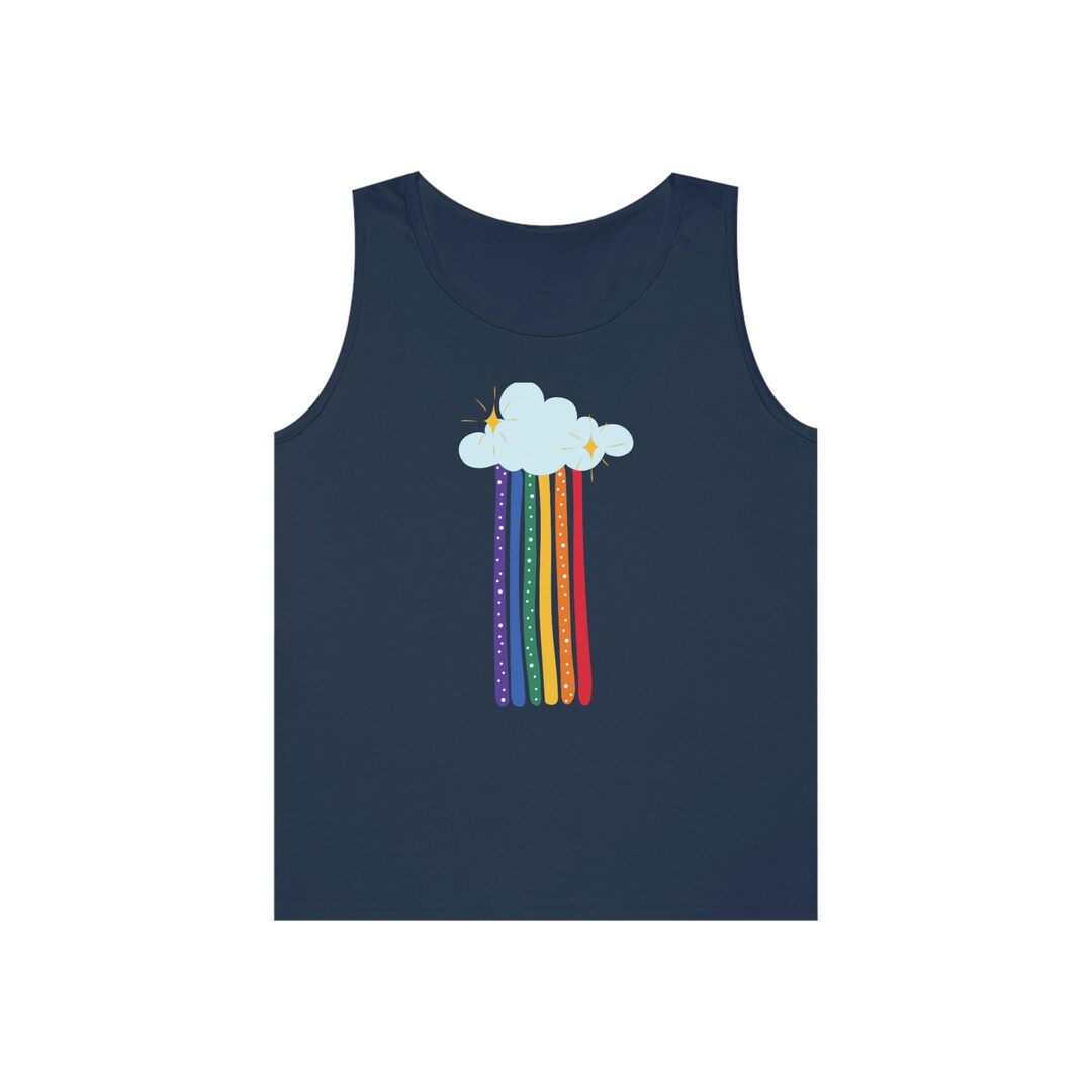 Rainbow Tank Top, Pride Tank Etsy