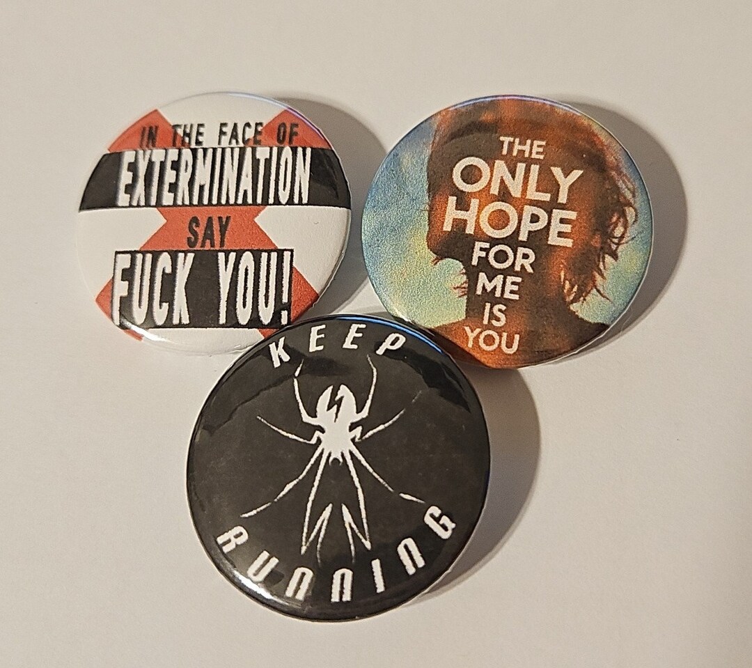 My Chemical Romance 'danger Days' Button Badges - Etsy New Zealand