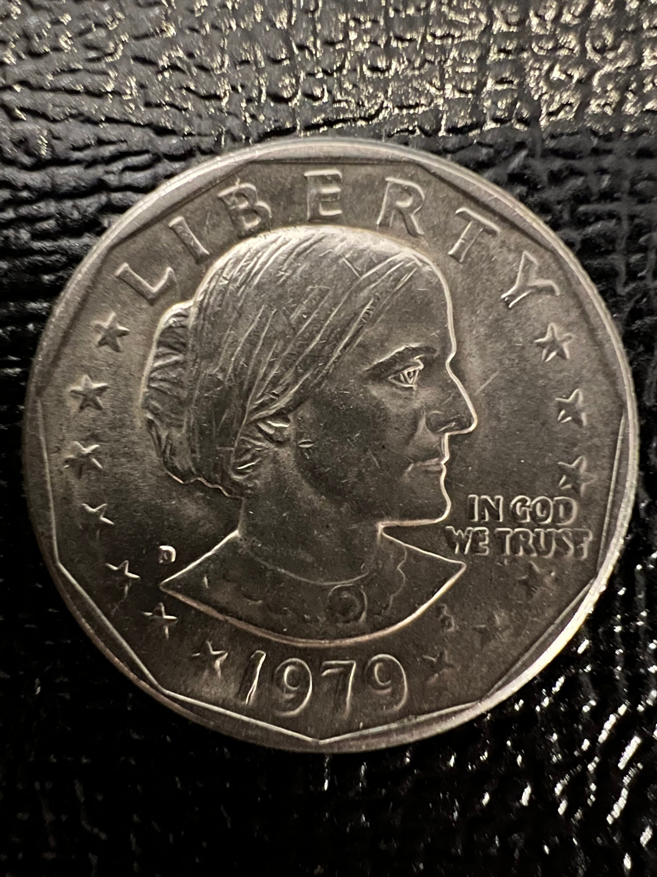 Error Coin!!! 1979D Susan B. Anthony Dollar Coin With DDO and DDR! Very ...