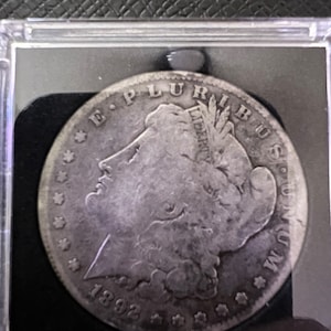 1892 S Morgan Silver Dollar: Highly Collectible Coin with EXTREMELY RARE Date/Mint