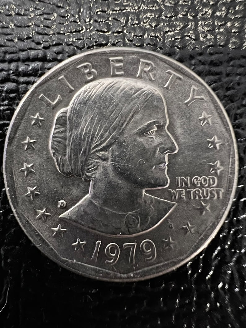 Error Coin!!! 1979D Susan B. Anthony Dollar Coin With DDO, DDR, and RPM ...