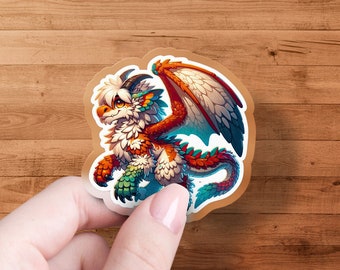 Furry Dragon Sticker Design, Furry Dragon Sticker, Dragon Auto Sticker, Dragon Gifts for Men, Custom Stickers