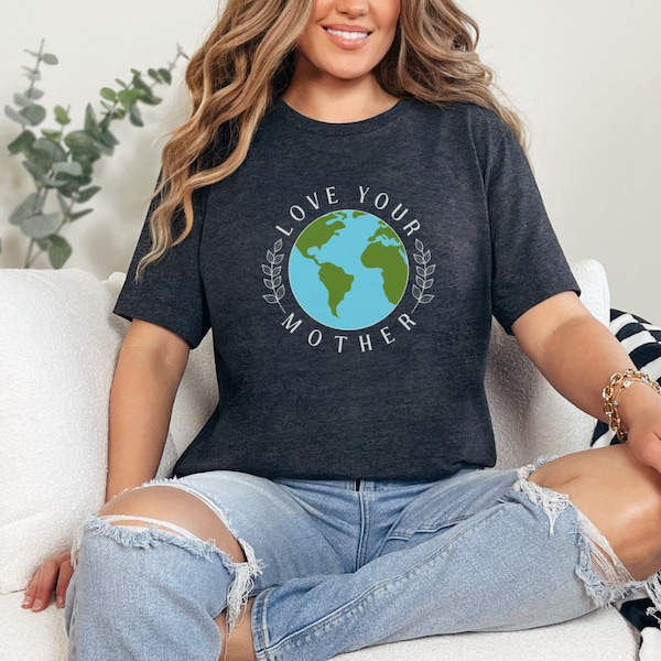 Earth Day Tshirt Save The Planet Tshirt Tree Hugger Tshirt Mother Earth Tshirt Be Kind To Our Planet Shirt Ocean Inspired Style