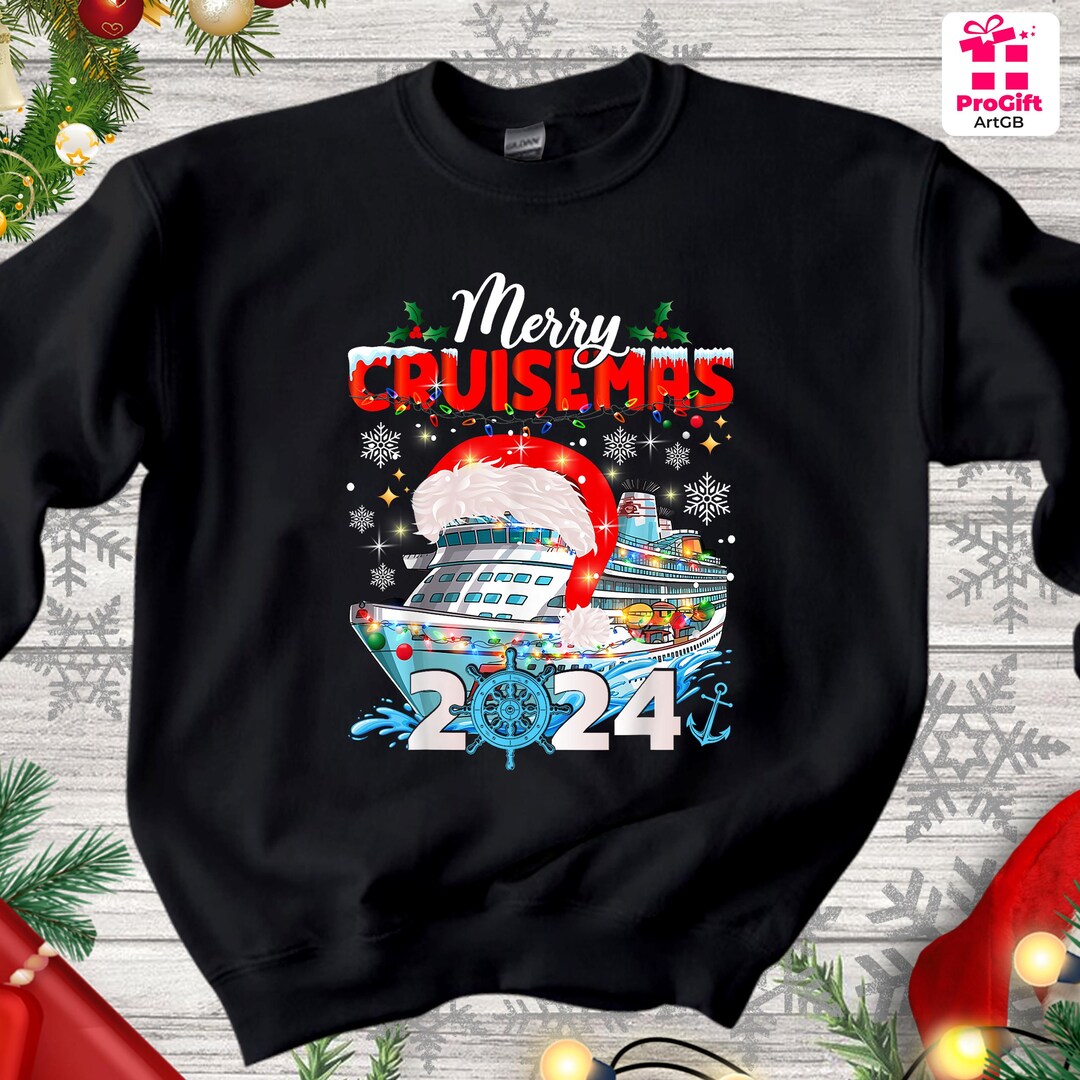 Merry Cruisemas Jumper, Christmas Travel Jumper, Xmas Family Vacation