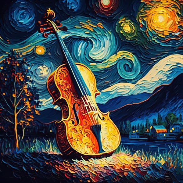 Music, Instruments, Musical Instrument, Music Art, Music Digital Art, Violin, Violin Art, Violin Digital Art, Wall Art, Digital Wall Art,