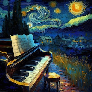 Piano, Piano Art,  Piano Digital Art, Music, Instruments, Musical Instrument, Music Art, Music Digital Art, Wall Art, Digital Wall Art