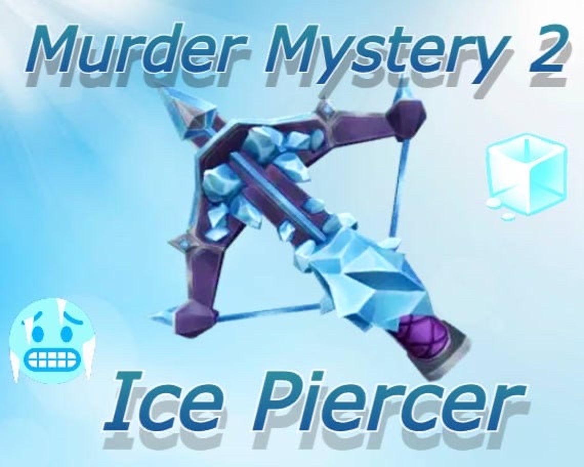 Roblox MM2 Ice Piercer FASTEST DELIVERY Etsy