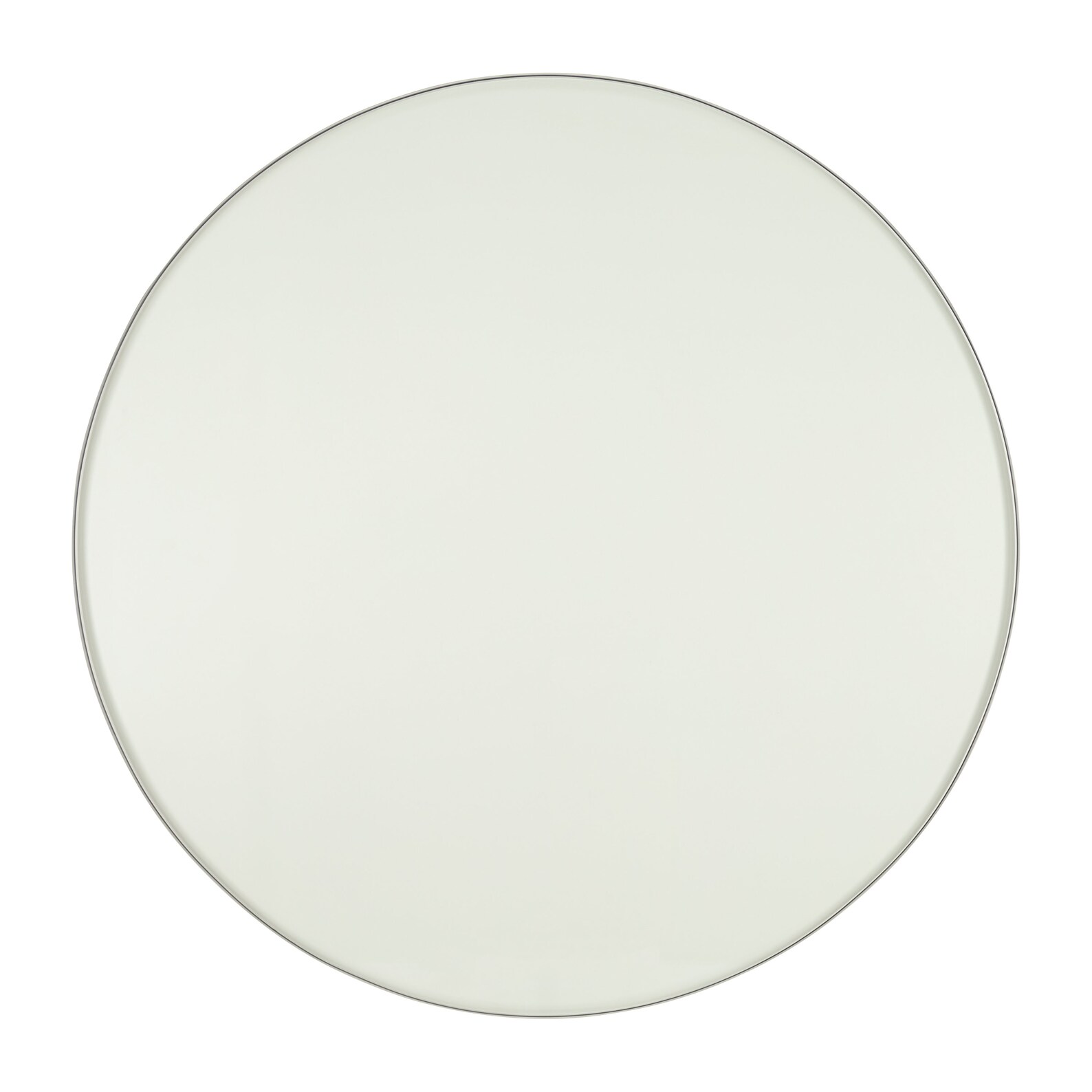 Pro Custom Cut Round Glass Table Top With Flat Polish Edge Etsy