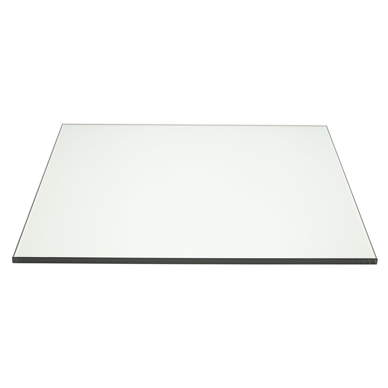 Pro Custom Cut Square Glass Table Top With Flat Polish Edge Etsy