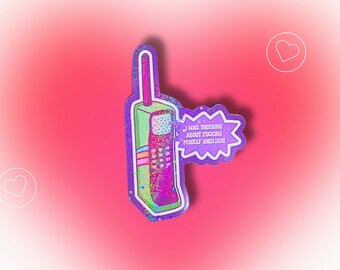 Neck Deep Lyric Sticker "Ich war sowieso dabei, mich zu Ficken"