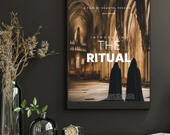 Póster de película inspirado en The Ritual, impresión digital, Shantel Tessier, serie The LORDS, Bookish-dark romance, libro merchandising