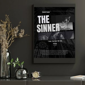 The Sinner Inspired Movie Poster Digital Print-Shantel Tessier-The LORDS series-Bookish-dark romance -book merch