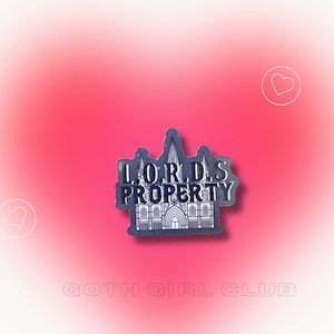 L.O.R.D.S Property Cathedral Sticker - The Ritual Series Sticker-  Ryat, Sin, and Tyson- Dark Romance, Spicy Books, Smut
