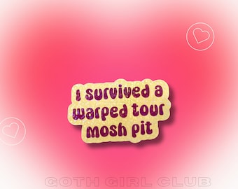I Survived a Warped Tour Most Pit- Merch, Bands, Alternative, Emo, Hardcore, Pop Punk, Warped Tour