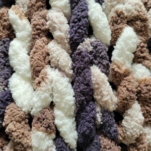 Cozy Chunky Knitted Blanket