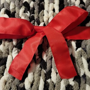 Warm and Cozy Chunky Knitted Blanket