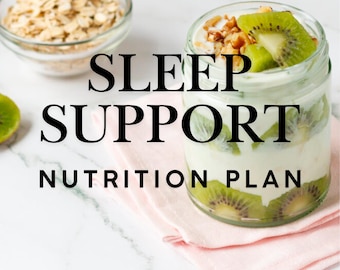 7-Day Sleep Support Meal Plan | Printable Nutrition Guide (PDF)