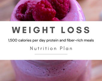 7-Day High-Protein Weight Loss Meal Plan | 1600 Calorie Diet | Gluten-Free | Fat-Burning, Muscle-Supporting Recipes