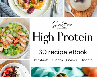 High Protein Recipes, Postpartum Recovery, Weight Management, Hormonal balance, eBook