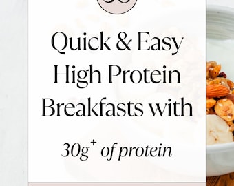Quick & Easy High-Protein Breakfast | Minimal Ingredients | Simple Healthy Nutrition for Busy Women