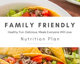 Family-Friendly Meal Plan | Healthy, Fun & Kid-Approved | 7-Day Easy Recipes for the Whole Family