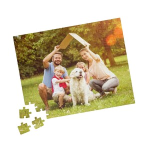 Customizable Puzzle, Personal and Unique Gift for Friends and Family