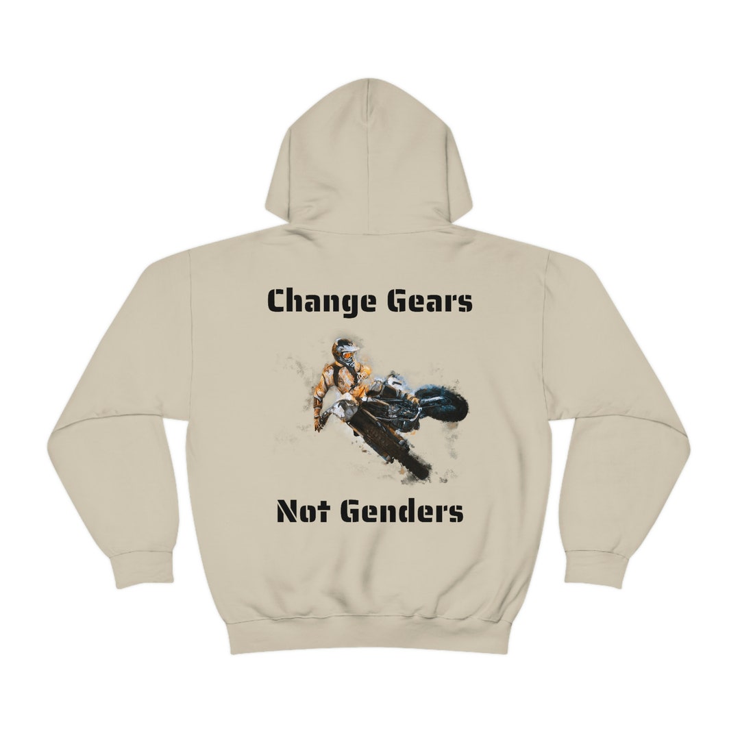 Change Gears Not Genders Dirt Bike Edition Unisex Heavy Blend Etsy