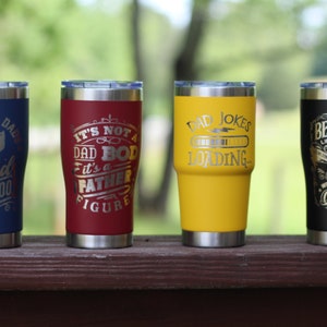 Father&#39;s Day gifts, birthday gift, laser engraved, engraved tumbler,
