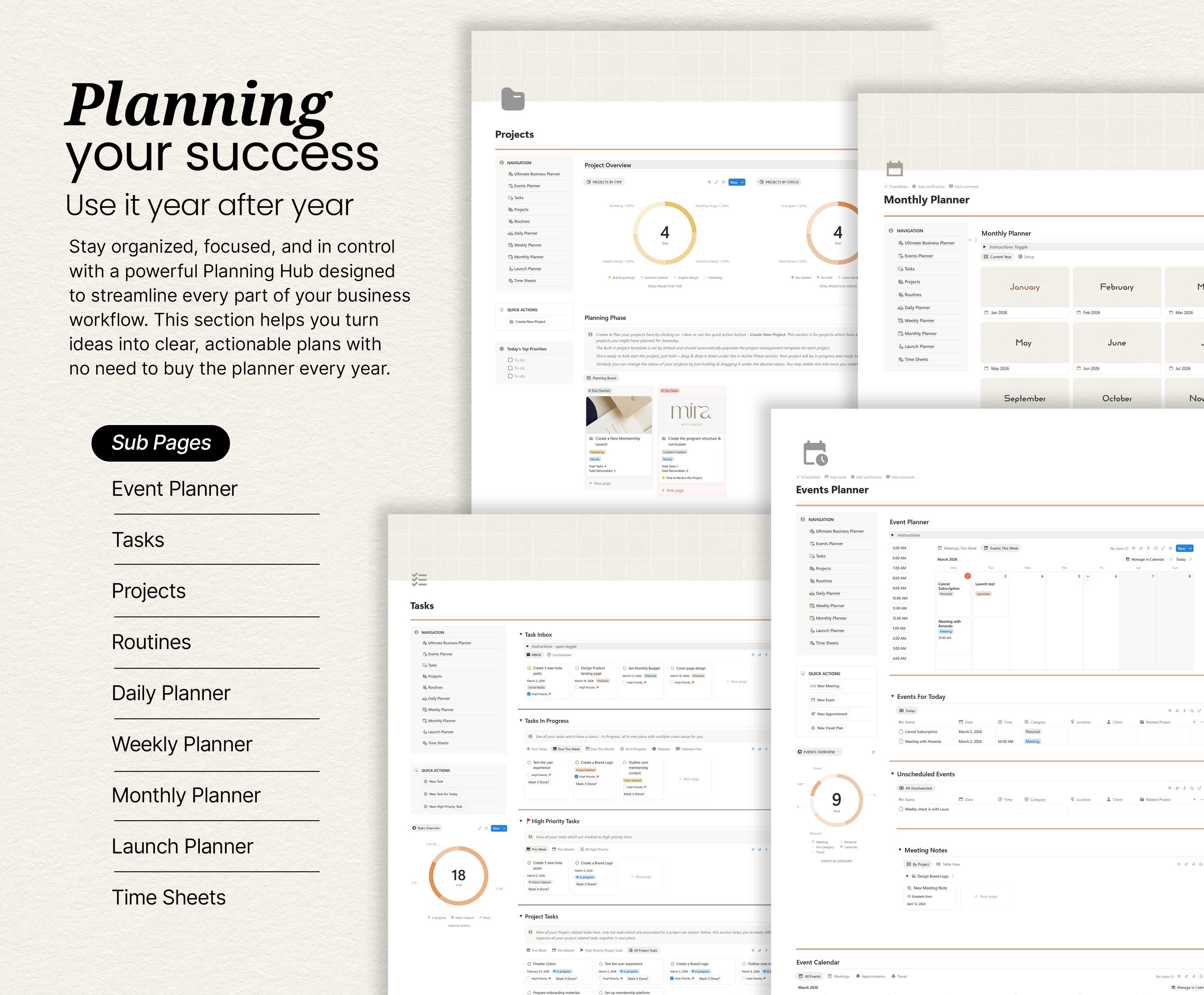 Notion Freelancer Template, CRM, Client Tracker, Business Planner ...