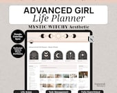 Notion Life Planner | Second Brain Dashboard Template | Witchy Aesthetic Productivity System