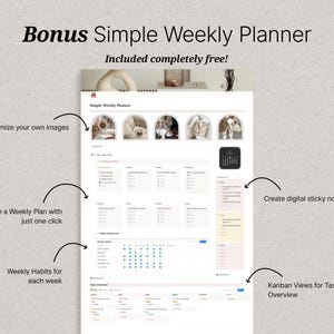 2026 Advanced Girl Notion Planner | Second Brain Template | All in One ...