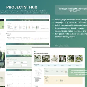 Notion Template Second Brain All in One Notion Dashboard ADHD Personal ...