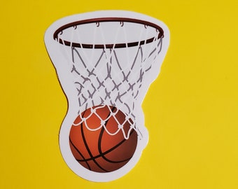 Basketball net waterproof sticker FREE SHIPPING within Canada