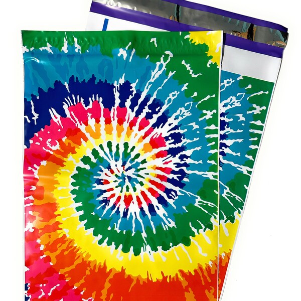 20 pcs 10x13 Tie Dye Designer shipping mailers High Quality Shipping Envelope Plastic Shipping Containers Shipping Bags
