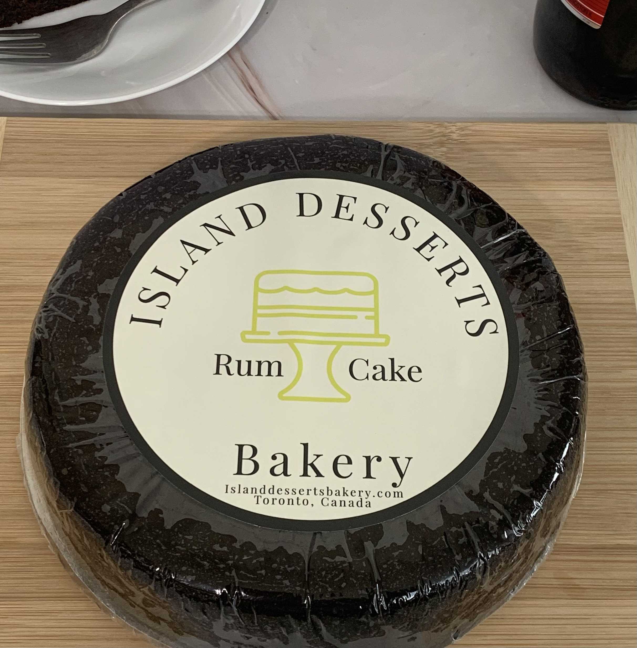Jamaican Rum Cake, Jamaican Black Cake, Jamaican Christmas Cake 