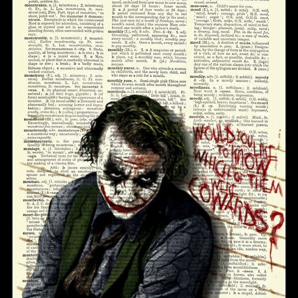 Joker Art Etsy
