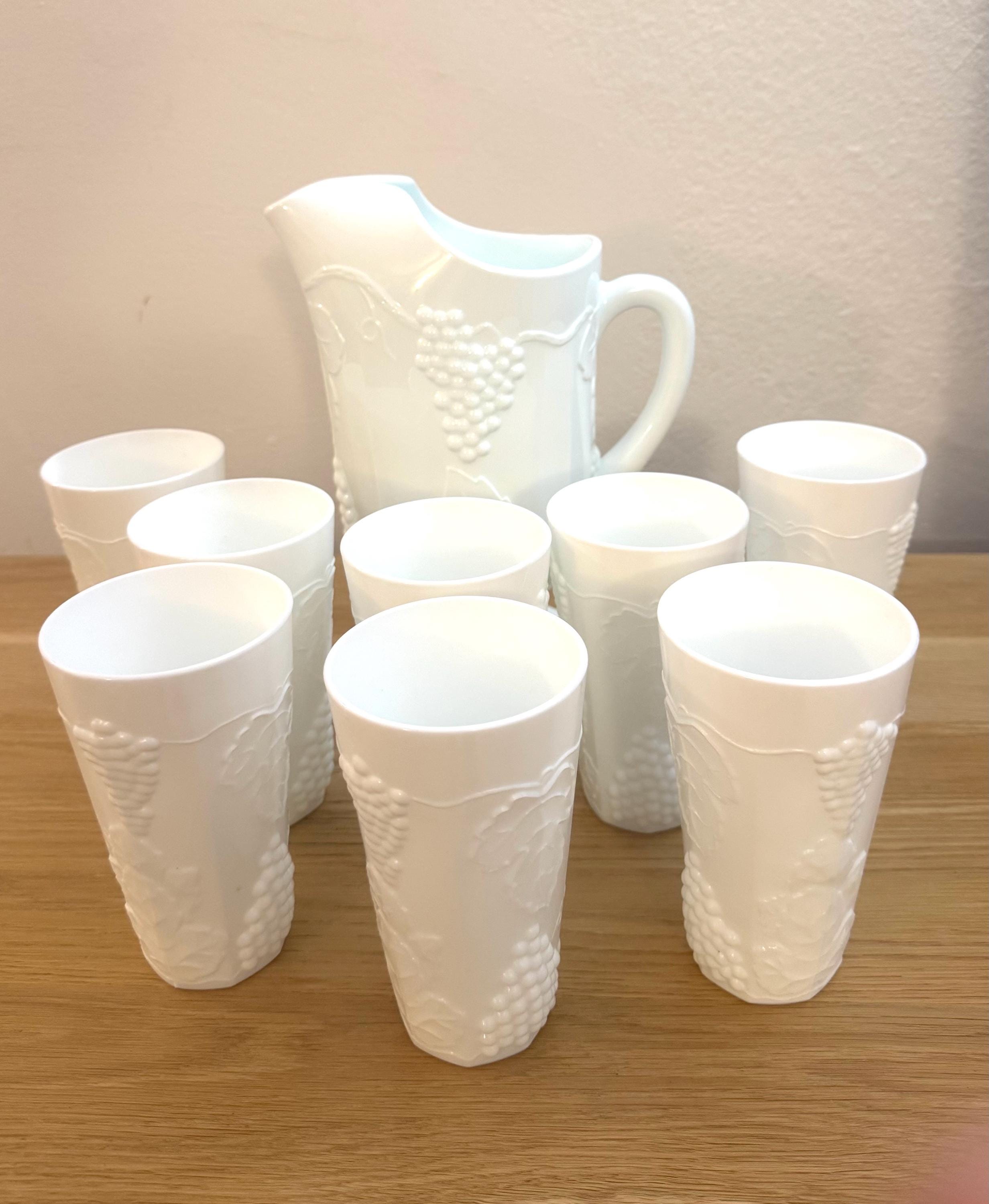 Milk Glass / Indiana Glass Co./ Colony Harvest Pattern 1966