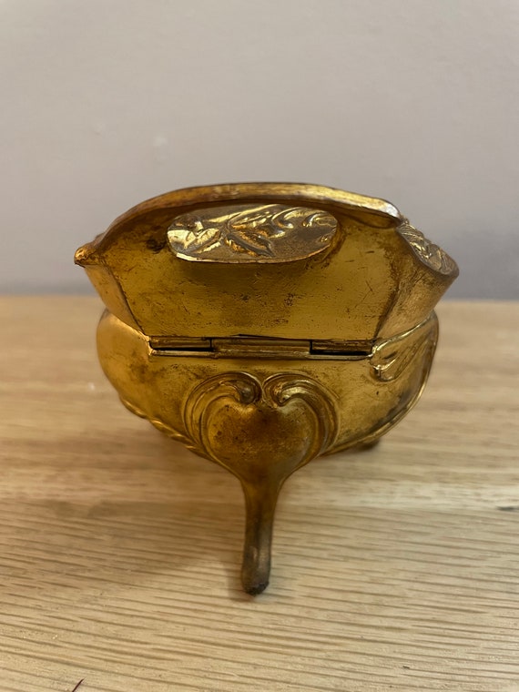 Antique Victorian Jewelry Casket , Trinket Box ,V… - image 4