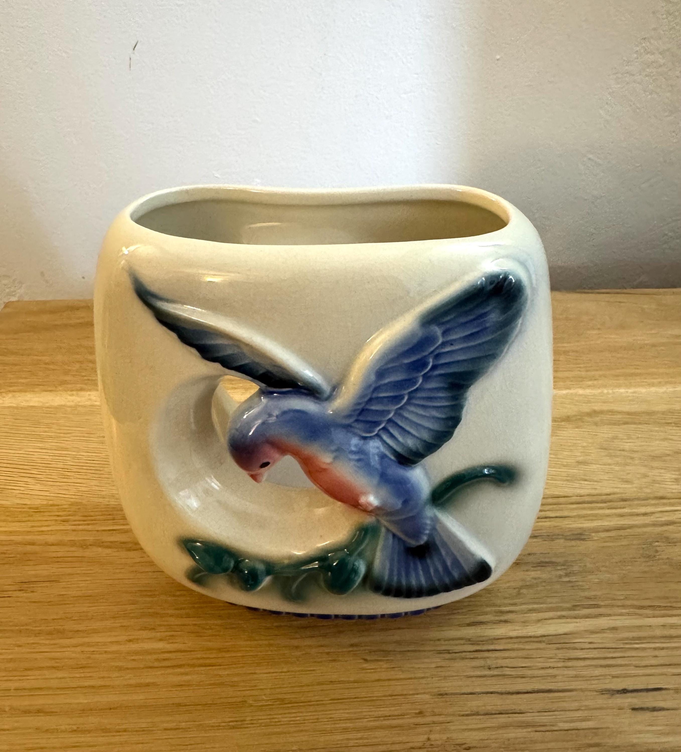 Bluebird vase - Etsy 日本