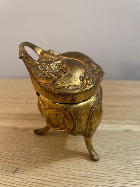 Antique Victorian Jewelry Casket , Trinket Box ,V… - image 5