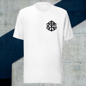 Chi Rho Tee - Traditional Catholic Men, Catholic Gifts, Catholic Apparel, Catholic Clothing, Catholic Men&#39;s Shirt