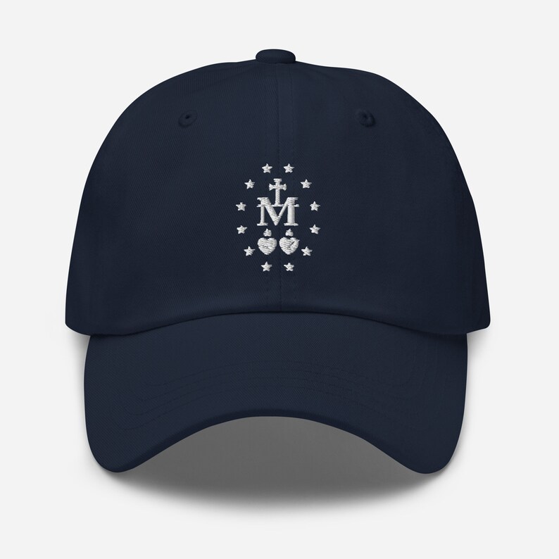 Miraculous Medal Baseball Cap - Traditional Catholic Men, Catholic ...
