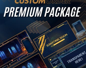 Personalized VTuber Stream Design Commission, Anime Broadcast Graphics, Animated Scenes, Alerts, Panels and Emotes