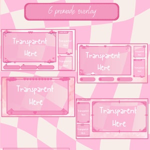 cloudy stream overlay Twitch package Twitch overlay