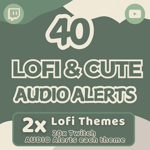 40+ Twitch Sound Alerts - Twitch Sound Effect Sound for Twitch/YouTube - Sound Alerts, YouTube Sound Effects, Twitch Audio Alerts