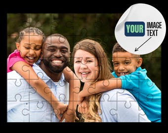 Personalized Photo Jigsaw Puzzle: A4 120-Piece Picture Puzzle