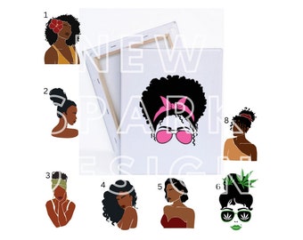 Handmade A4 Canvas Wall Art: Unique Home Decor