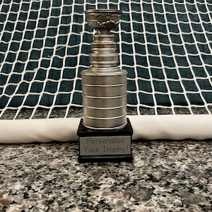 Hockey Stanley Cup Trophy (7”) - Personalized Engraving Available!