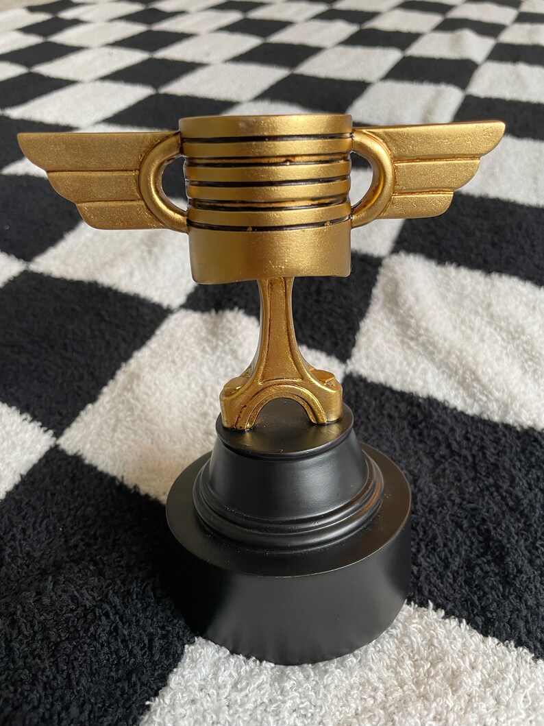 Cars 6 Piston Cup Trophy Custom Engraving Etsy