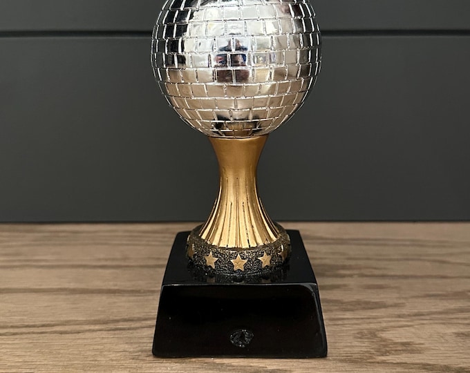 Mirror Ball Trophy (6”) - Custom Engraving Available!